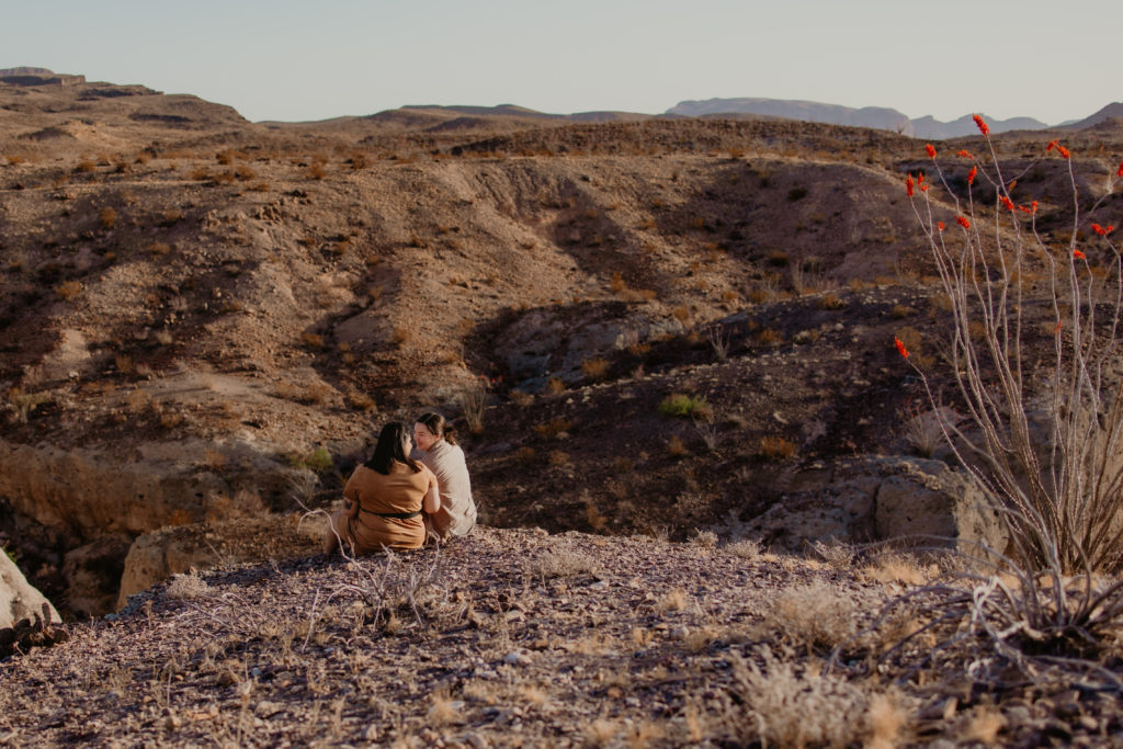 Adventure Couples Session in Tuff Canyon, Big Bend.