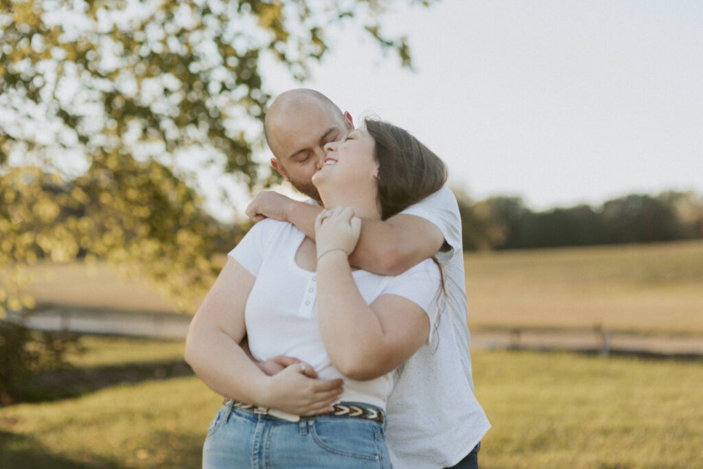 Documentary style engagement session