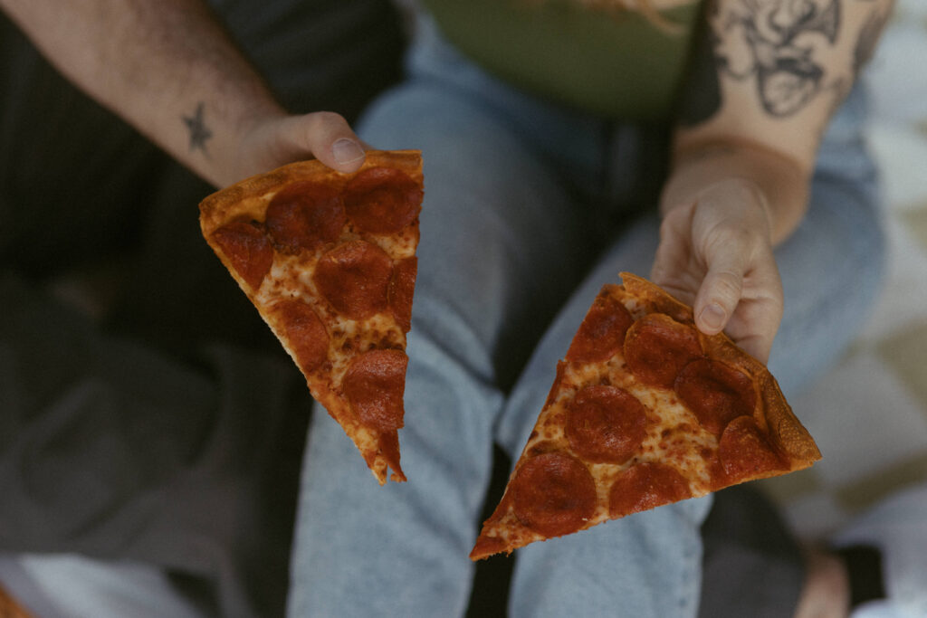 Pizza Date Photoshoot